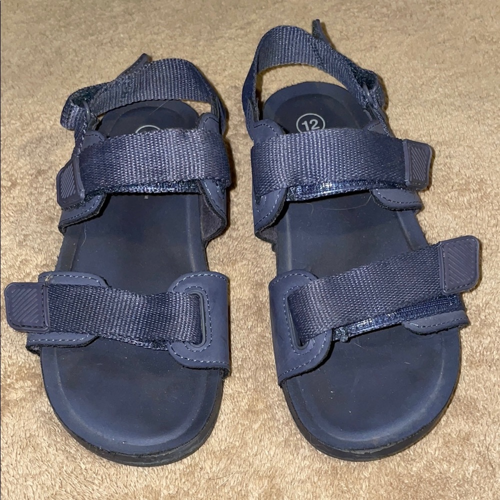 Kids Navy Sandals